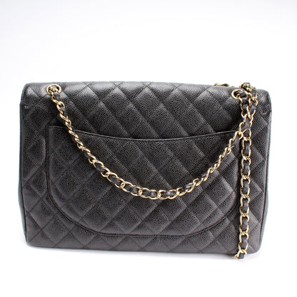 Chanel Classic Flap Maxi Caviar 13M Bag