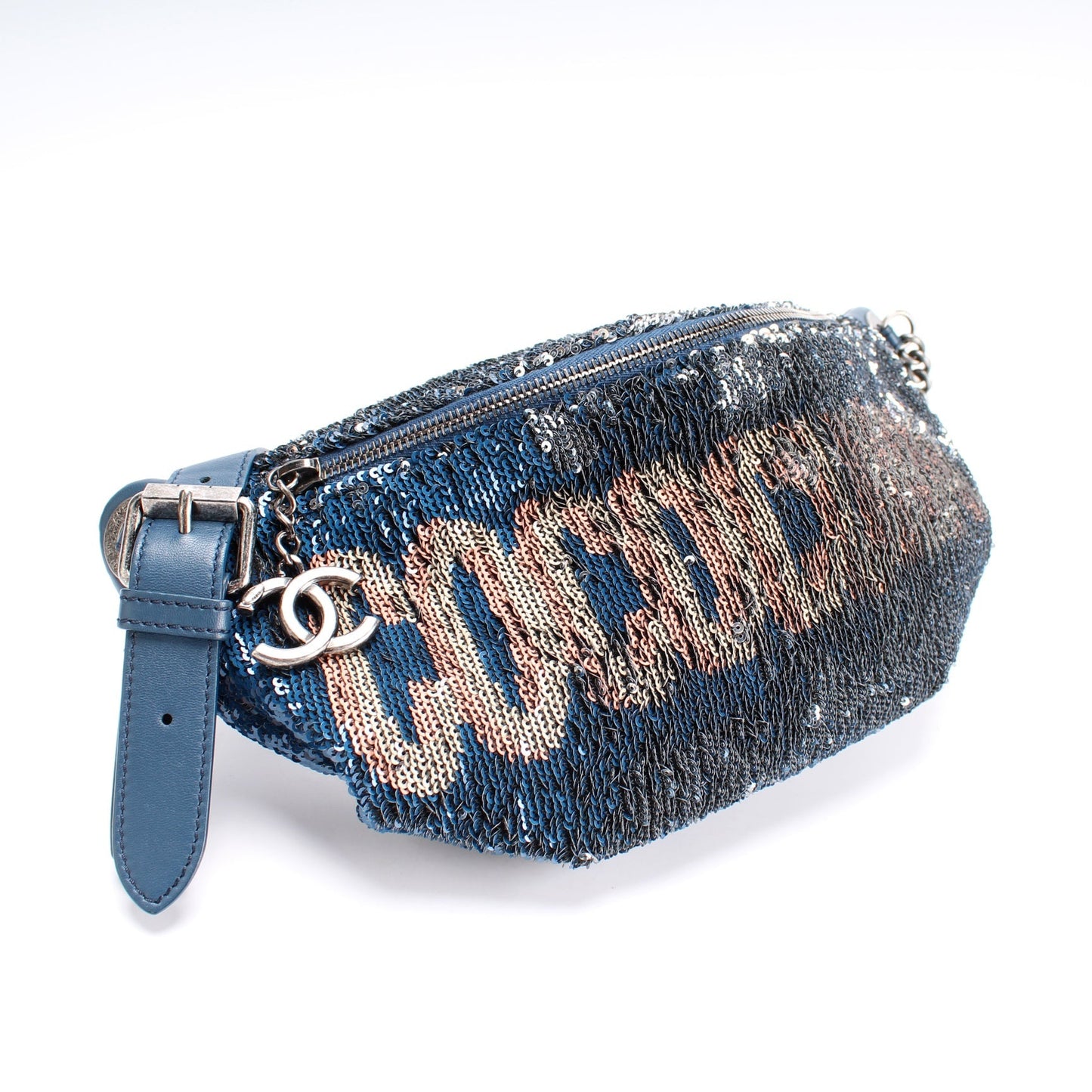 Chanel Coco Cube Sequined Belt 23M Bag