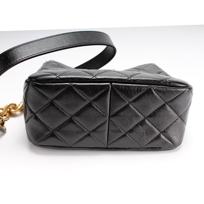 Chanel Quilted Lambskin Small Hobo 32M Bag