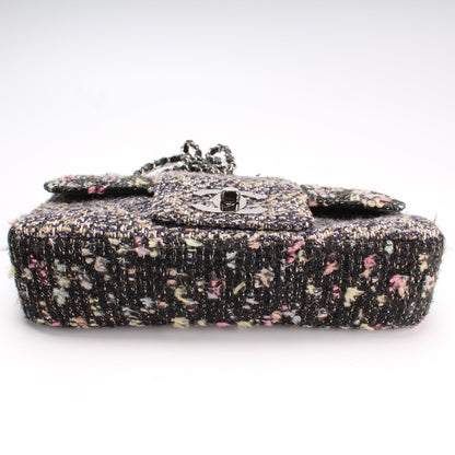 Chanel CC Single Flap Tweed 9M Bag