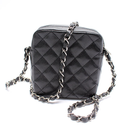 Chanel Mini Rectangle Crossbody Caviar Bag