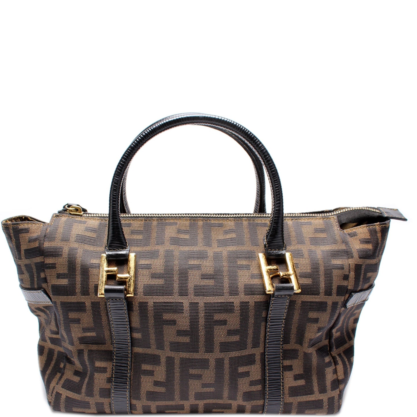 Fendi Zucca Small Satchel Bag