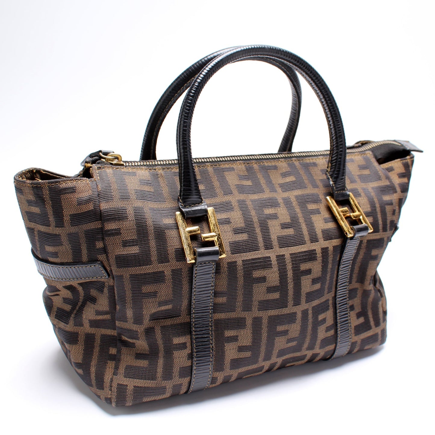 Fendi Zucca Small Satchel Bag