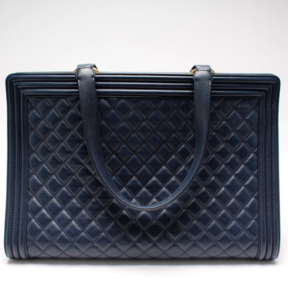 Chanel Boy Shopping Tote Medium 21M Bag