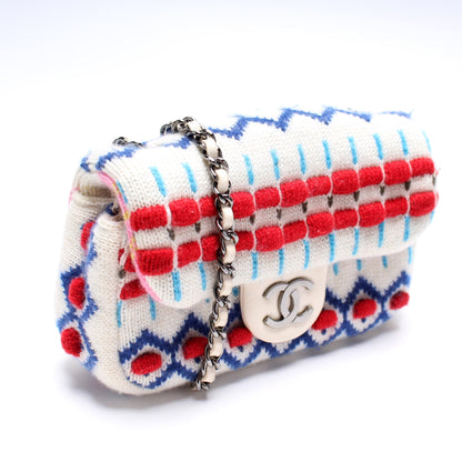 Chanel Cashmere Knit Extra Mini Flap Bag