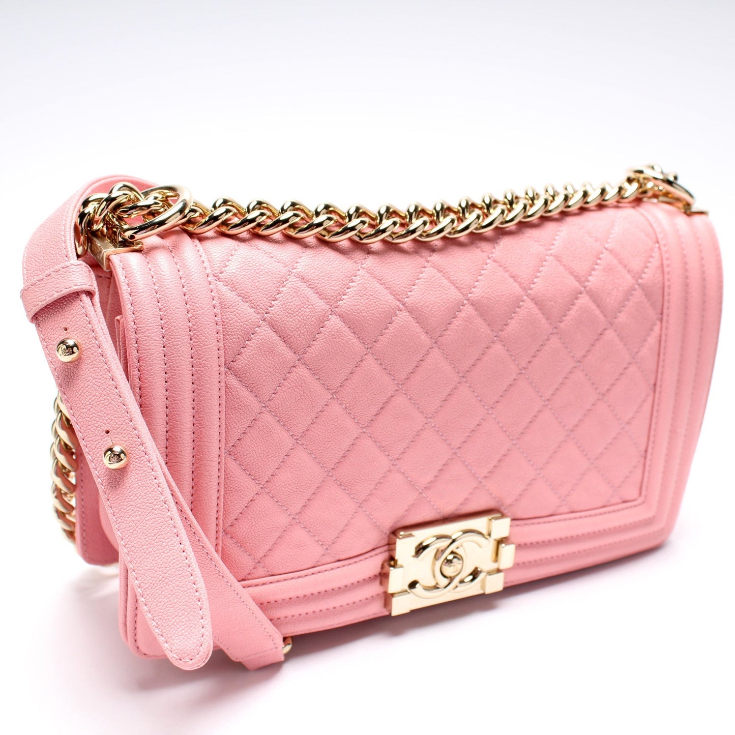 Chanel Boy Flap Medium Old Caviar 27M Bag