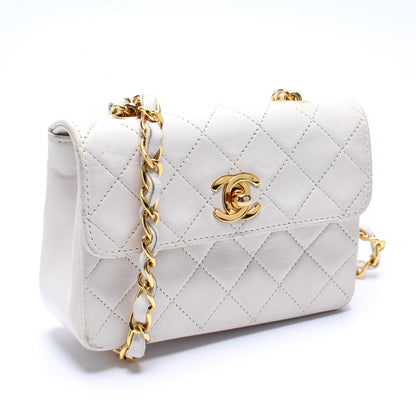 Chanel Micro CC Half-Flap Lambskin 1M Bag