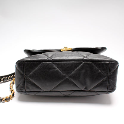 Chanel Quilted Goatskin 19Large Flap 29M Bag