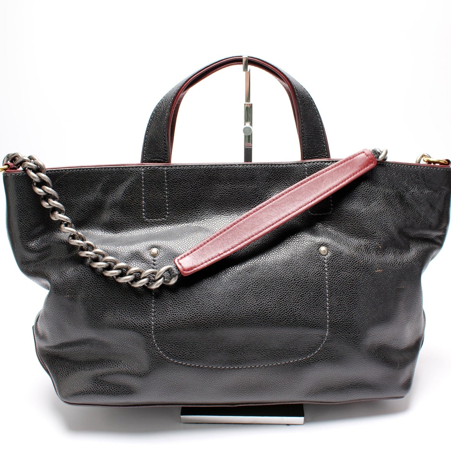 Chanel Mademoiselle Lock Chain Tote Bag