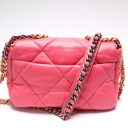 Chanel Quilted Goatskin 19 Medium Flap 29M Bag