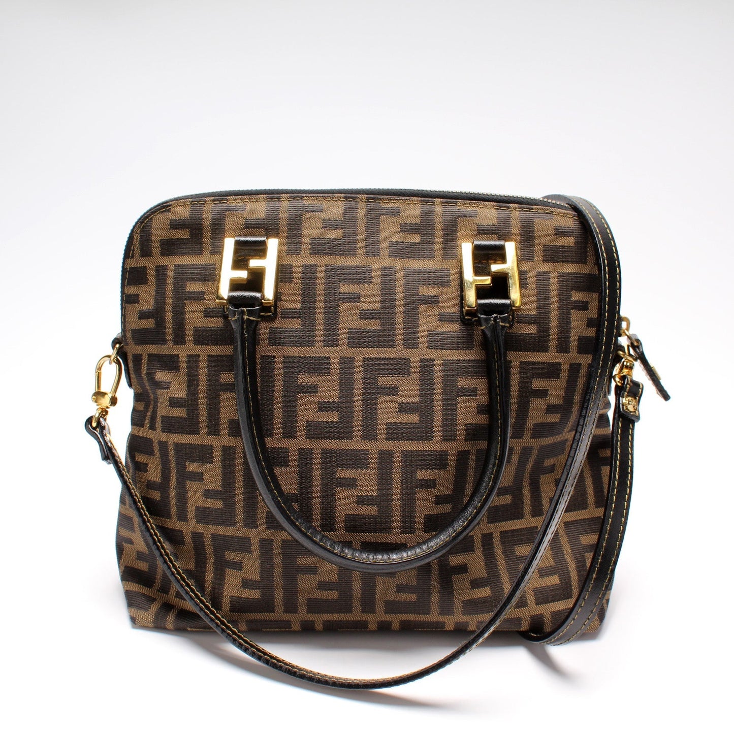 Fendi Zucca Canvas 2-Way Bag
