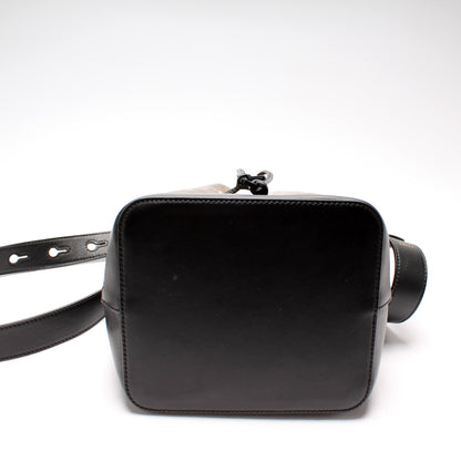 Fendi 8BT298 Grande Mon Tresor Bucket Glazed Zucca Bag