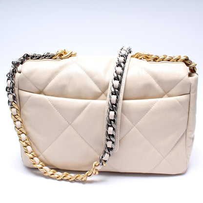 Chanel Quilted Goatskin 19 Large Flap 30M Bag