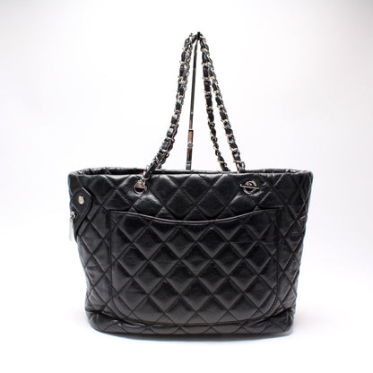 Chanel Cotton Club Ligne Aged Calfskin Tote 11M Bag