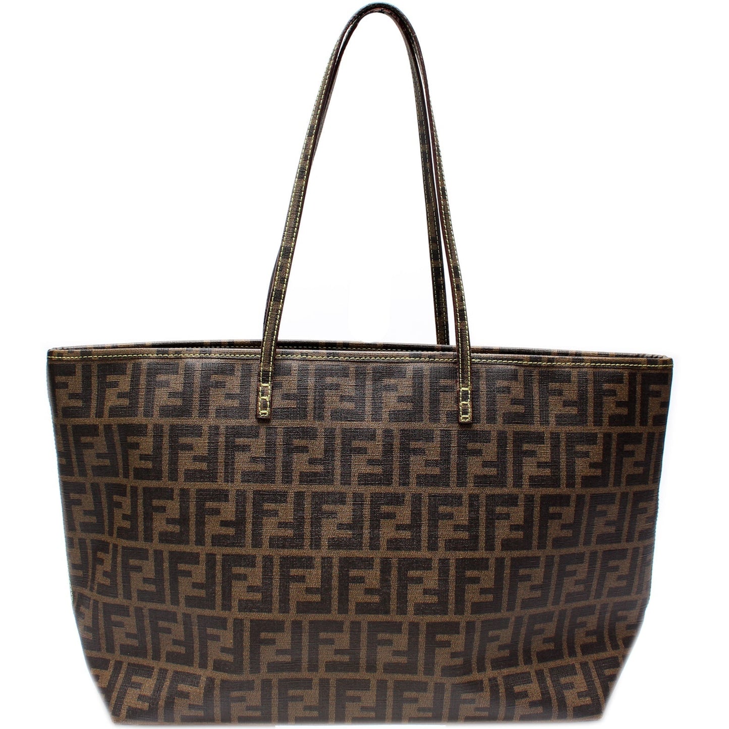 Fendi 8BH185 Coated Zip Tote Bag