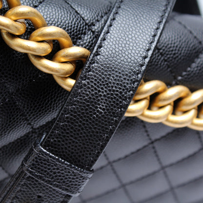 Chanel Boy Flap Medium New Caviar 32+M Bag