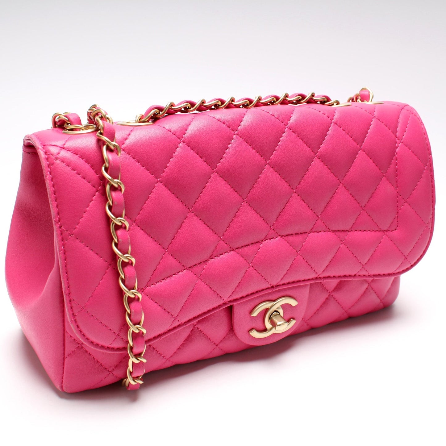 Chanel Mademoiselle Flap Quilted Lambskin Bag