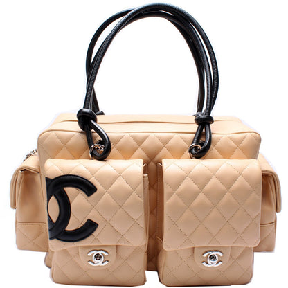 Chanel Cambon Large Multipocket Reporter Bag