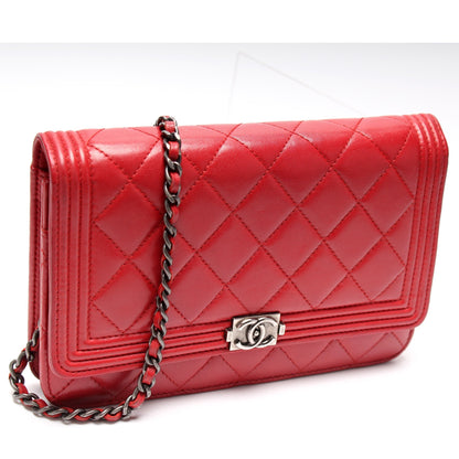 Chanel WOC Boy Lambskin Bag