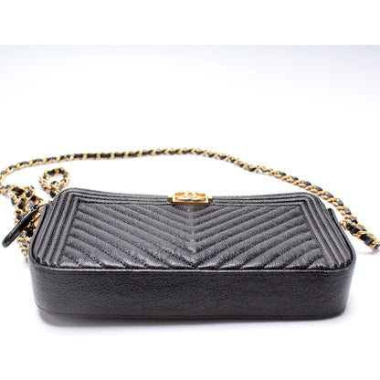 Chanel WOC Boy Double Zip Bag
