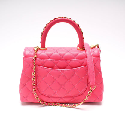 Chanel Coco Mini Chain Top Handle 32M Bag