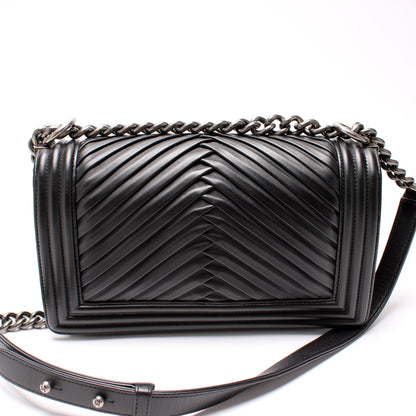 Chanel Boy Flap Medium New Lambskin 23M Bag