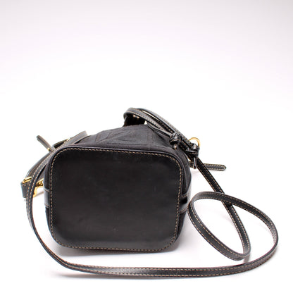 Fendi 8BS010 Mini Mon Tresor Bucket FF Fabric Bag
