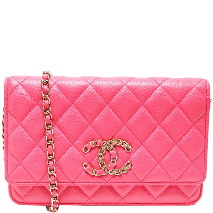 Chanel WOC Classic Quilted Caviar 30M Bag