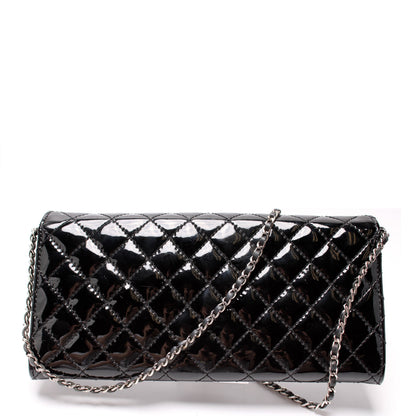 Chanel CC Flap Wallet Patent Quilted 14M Bag