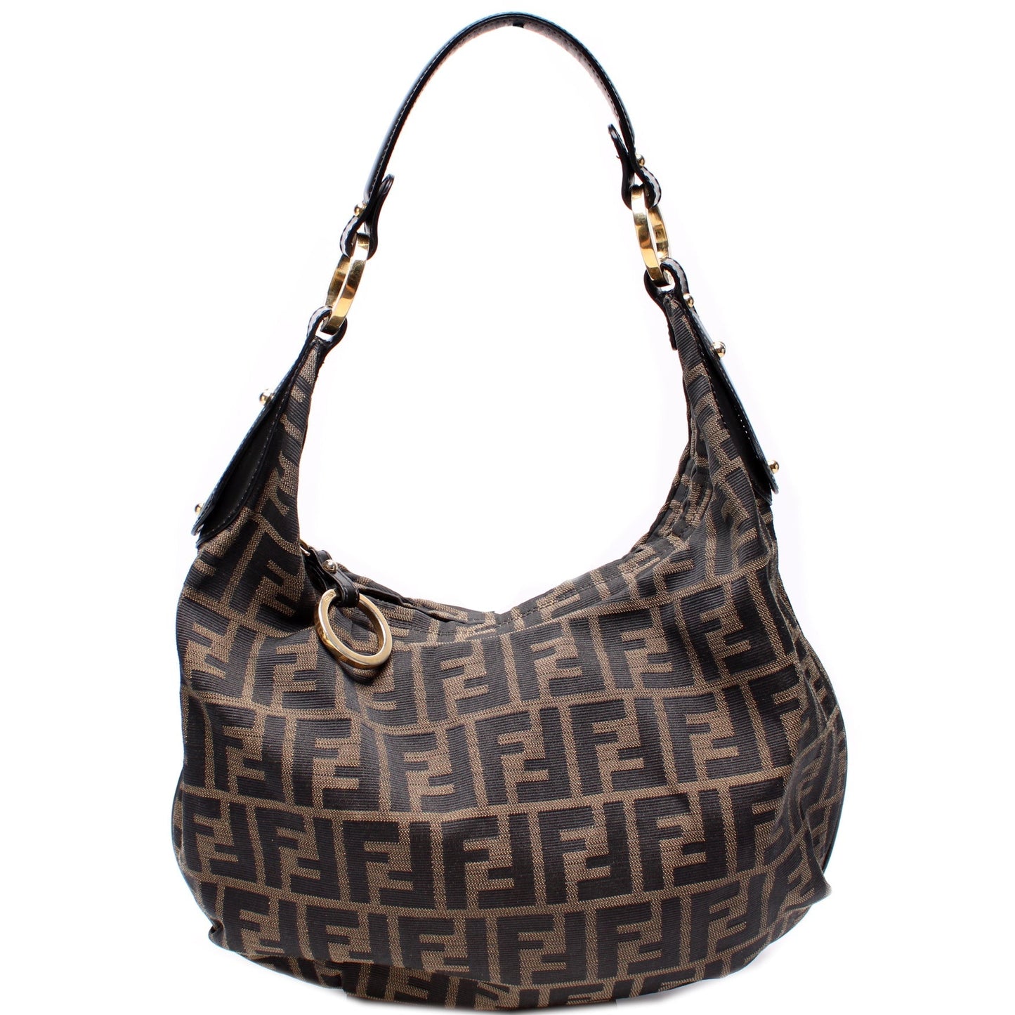Fendi Zucca Chef Medium Hobo Bag