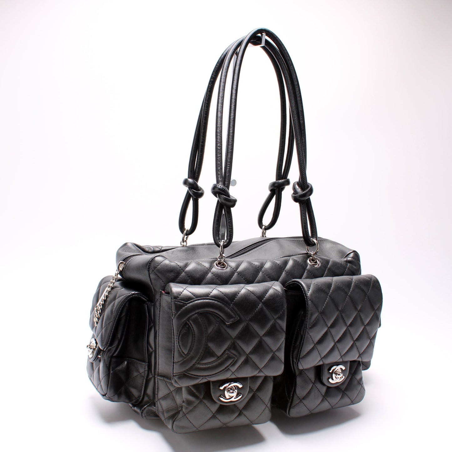 Chanel Cambon Large Multipocket Reporter Bag