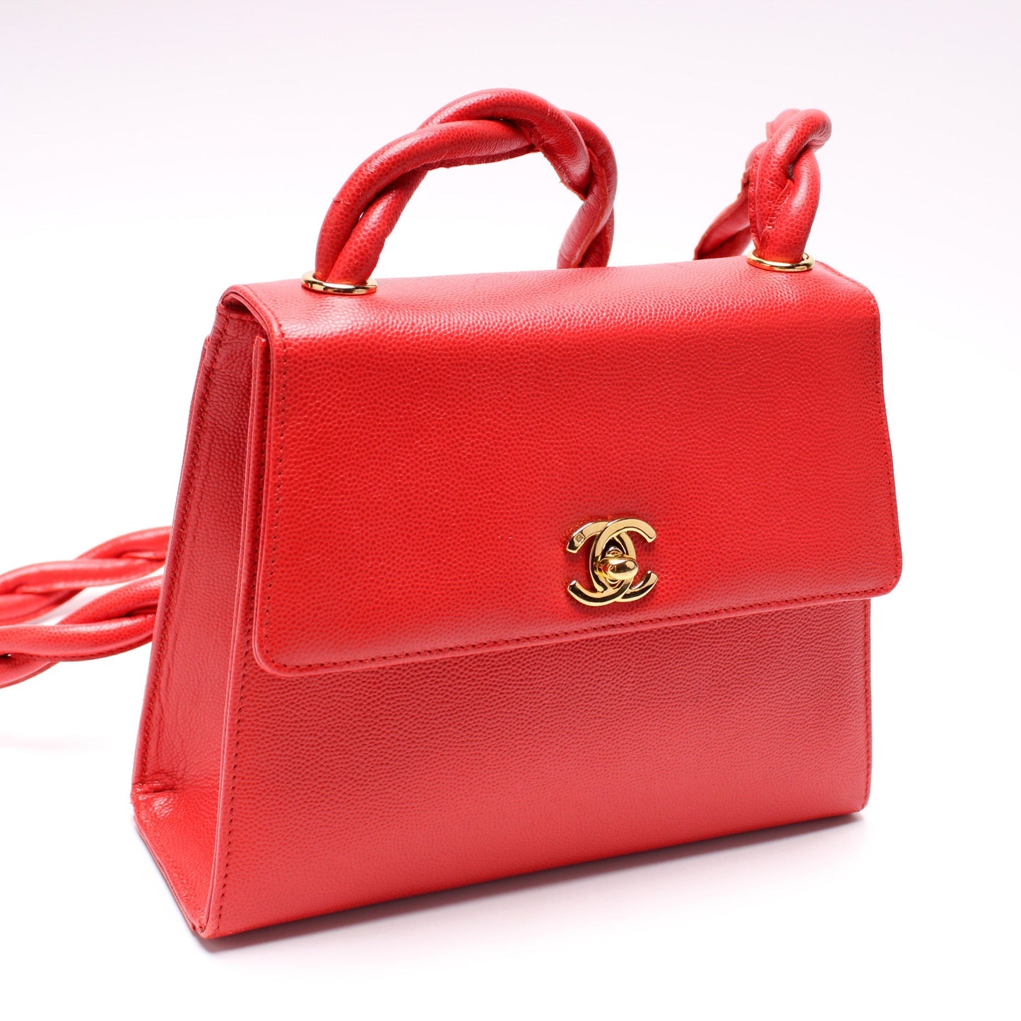 Chanel CC Trapezoid Twisted Strap 5M Bag