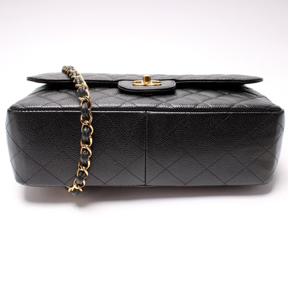 Chanel Classic Flap Jumbo Caviar 15M Bag