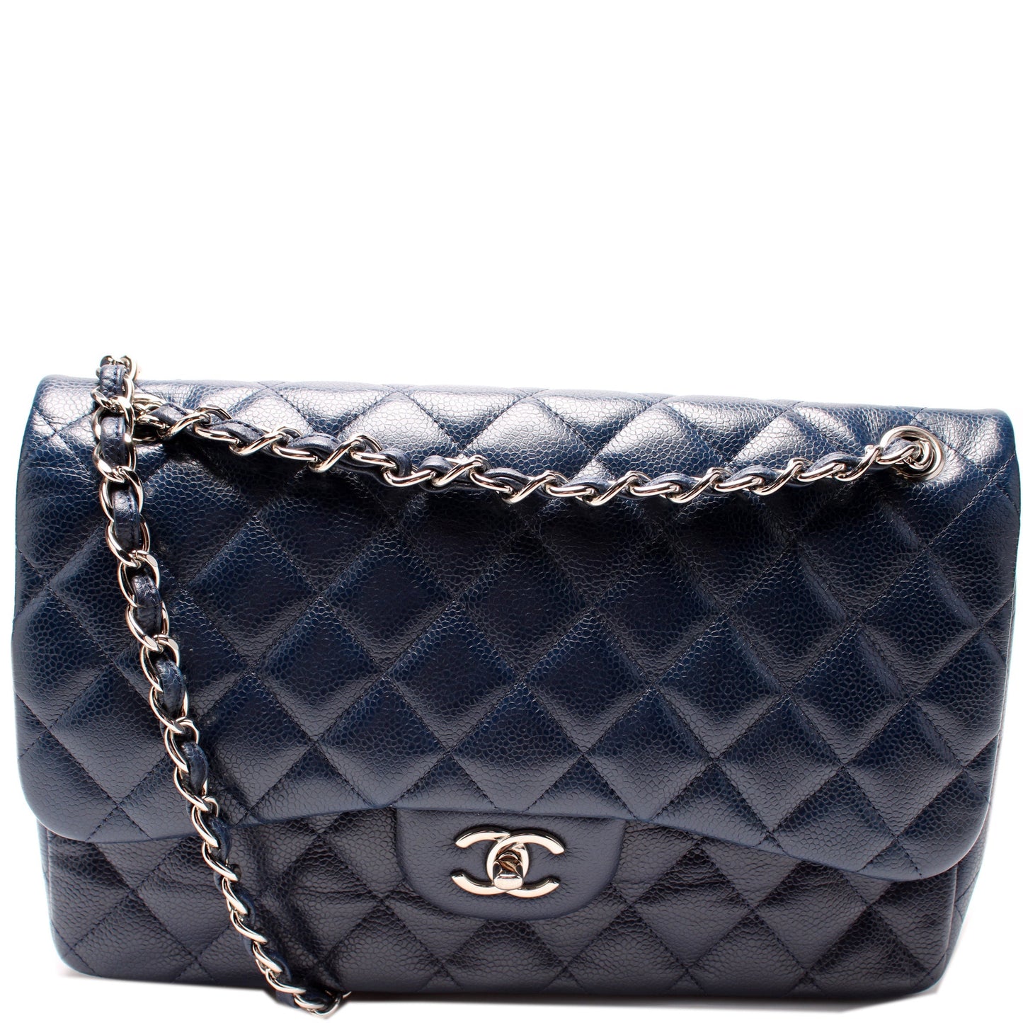 Chanel Classic Flap Jumbo Caviar 15M Bag