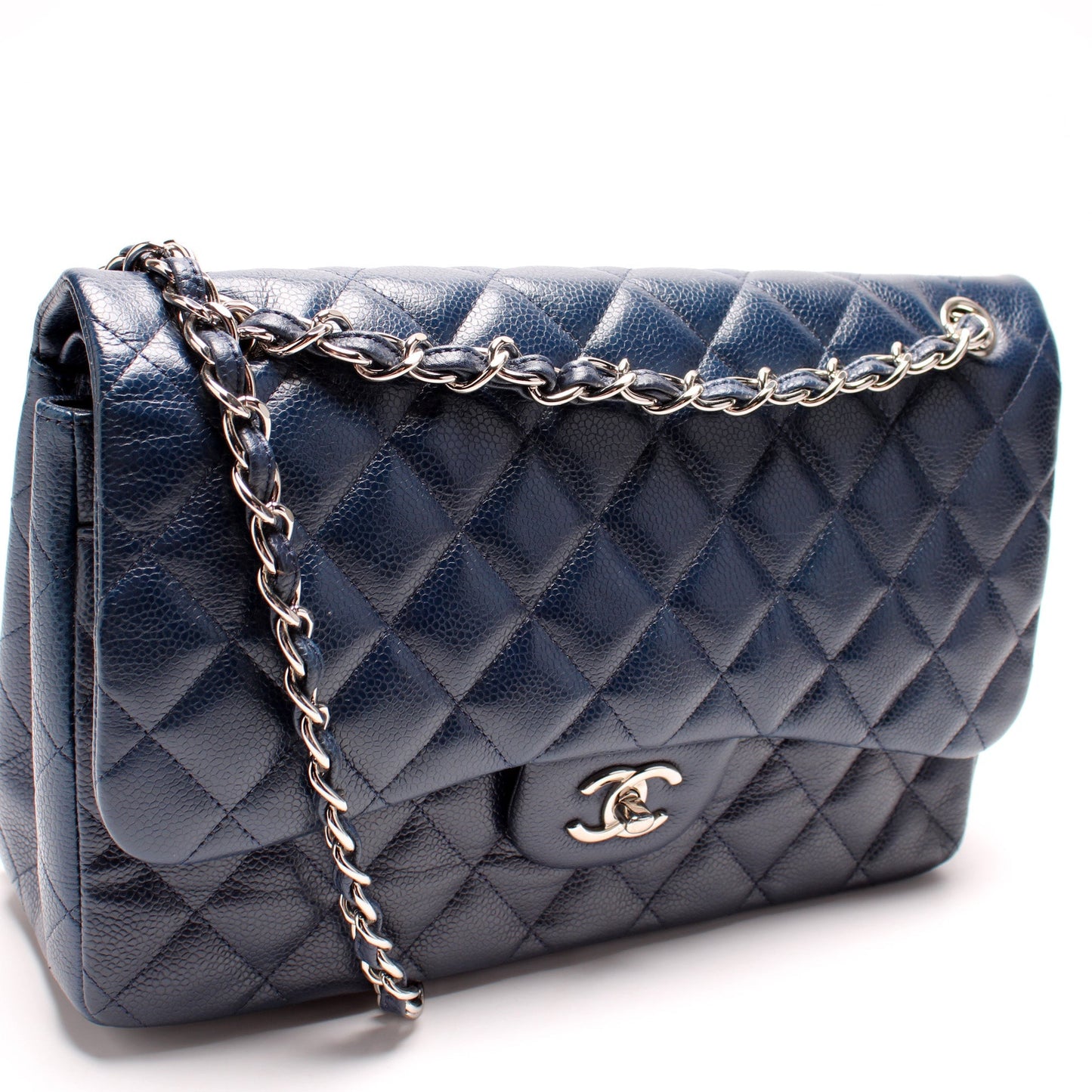 Chanel Classic Flap Jumbo Caviar 15M Bag