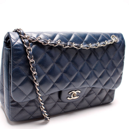 Chanel Classic Flap Jumbo Caviar 15M Bag