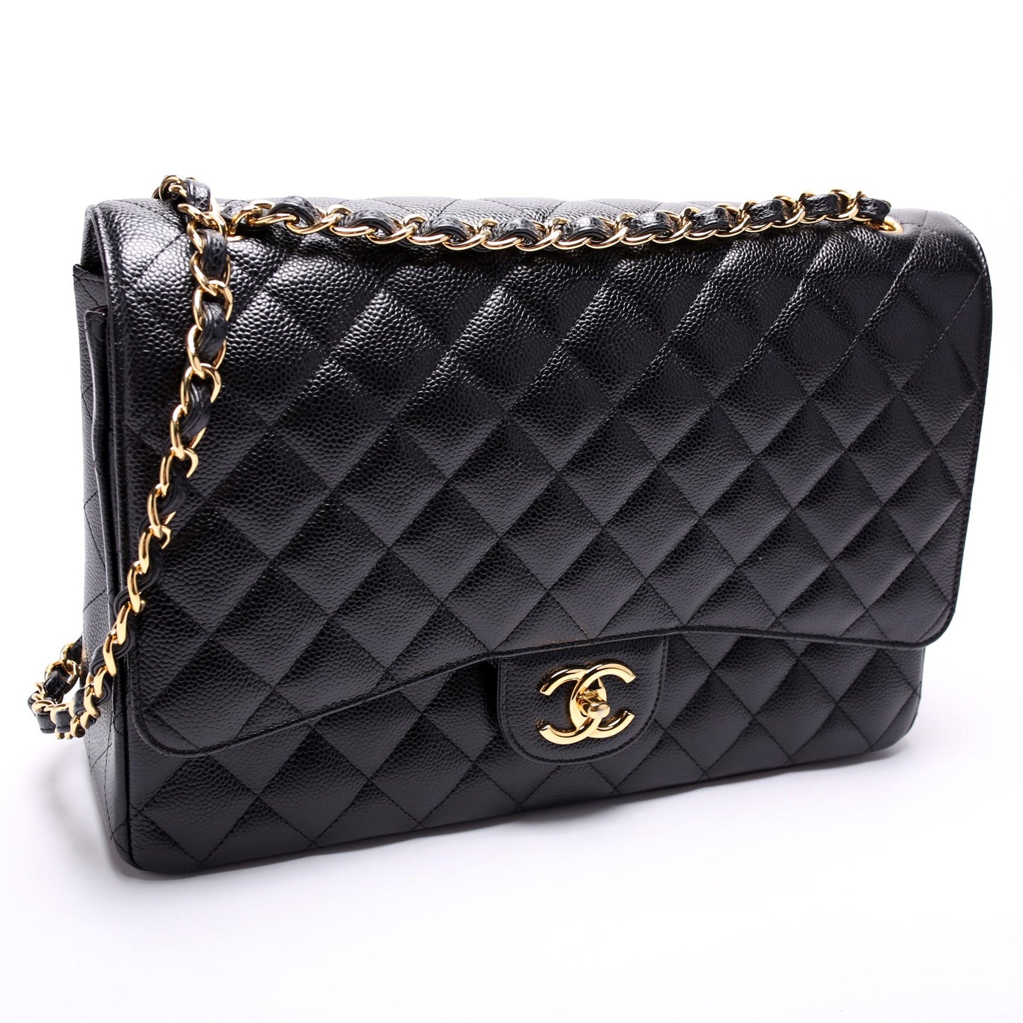 Chanel Classic Flap Maxi Caviar Bag