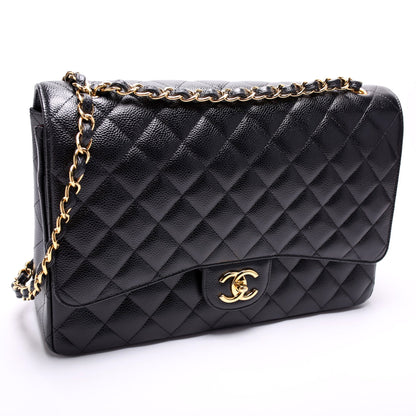 Chanel Classic Flap Maxi Caviar Bag