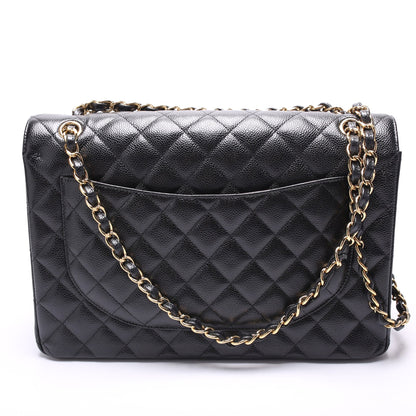 Chanel Classic Flap Maxi Caviar Bag