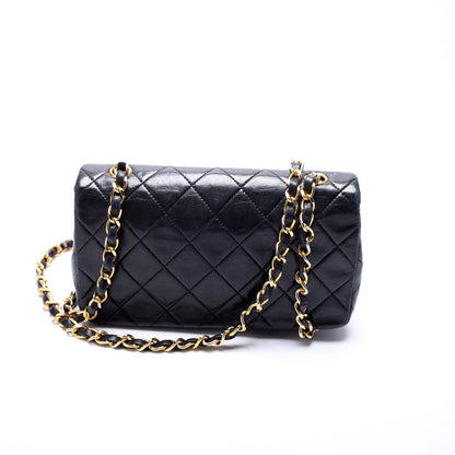 Chanel CC Full Flap Mini Quilted Lambskin Vintage Bag