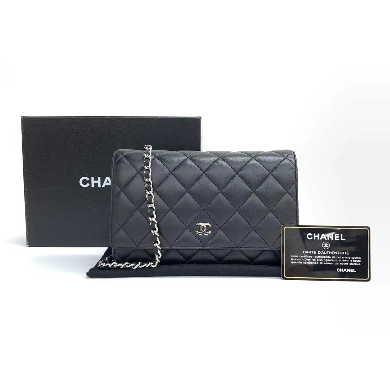 Chanel Wallet On Chains WOC Timeless/ Classic Black
