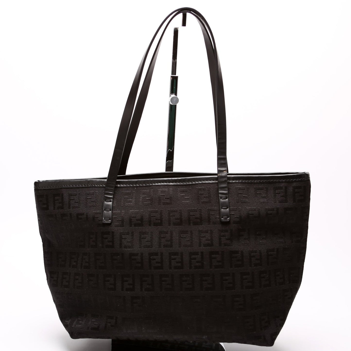 Fendi Zucchino Small Roll Tote Bag