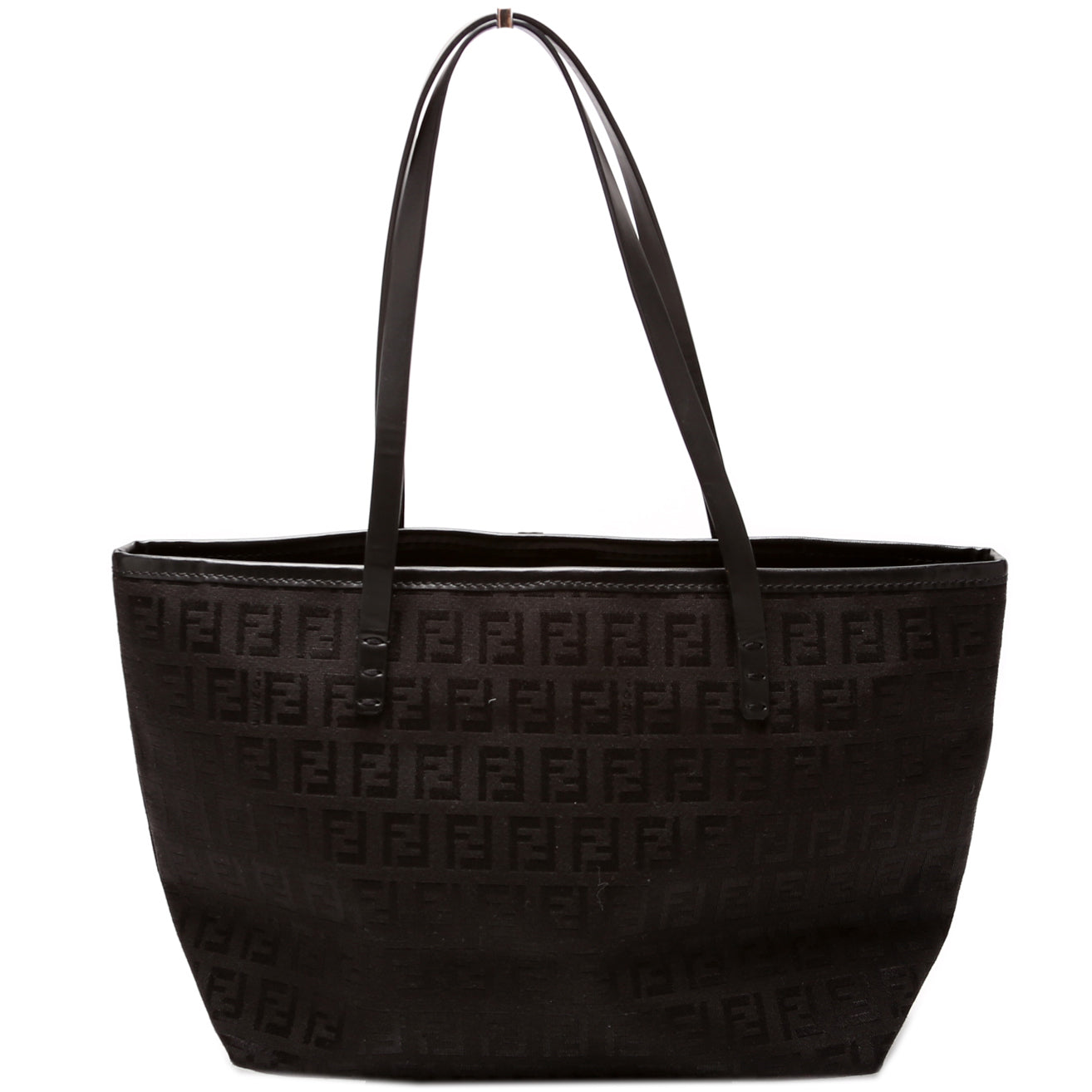 Fendi Zucchino Small Roll Tote Bag