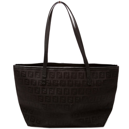 Fendi Zucchino Small Roll Tote Bag