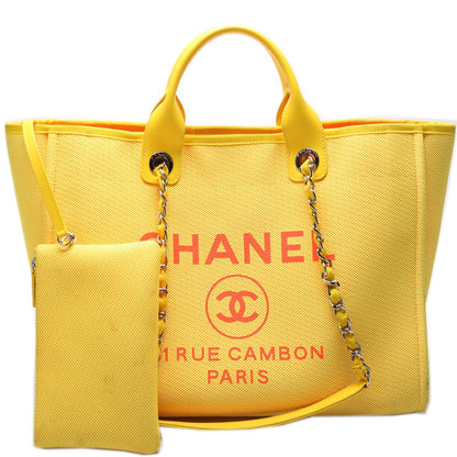 Chanel Deauville Mixed Fabrics Medium 31M Bag