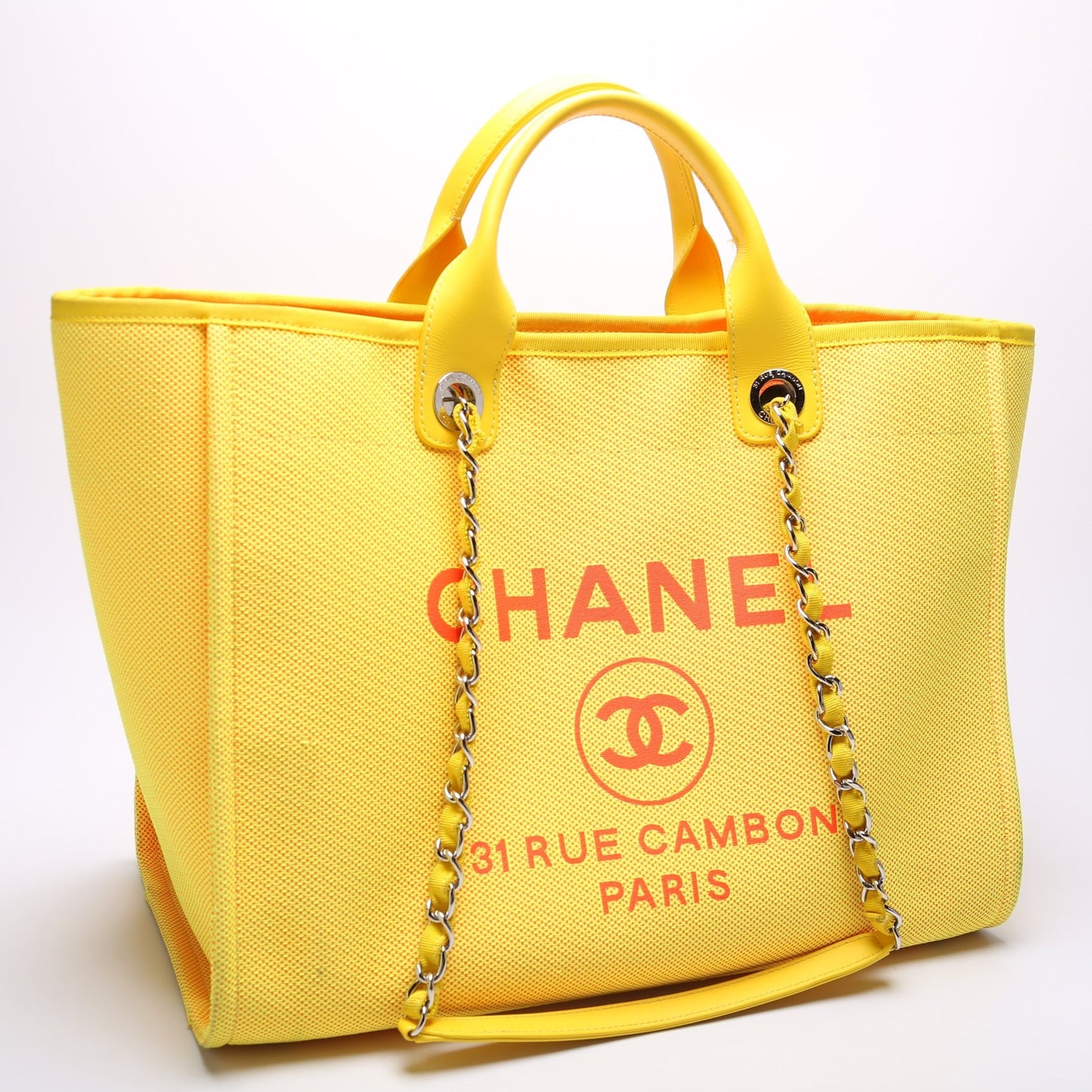 Chanel Deauville Mixed Fabrics Medium 31M Bag