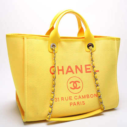 Chanel Deauville Mixed Fabrics Medium 31M Bag