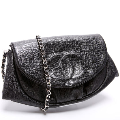 Chanel WOC Half Moon Caviar Bag