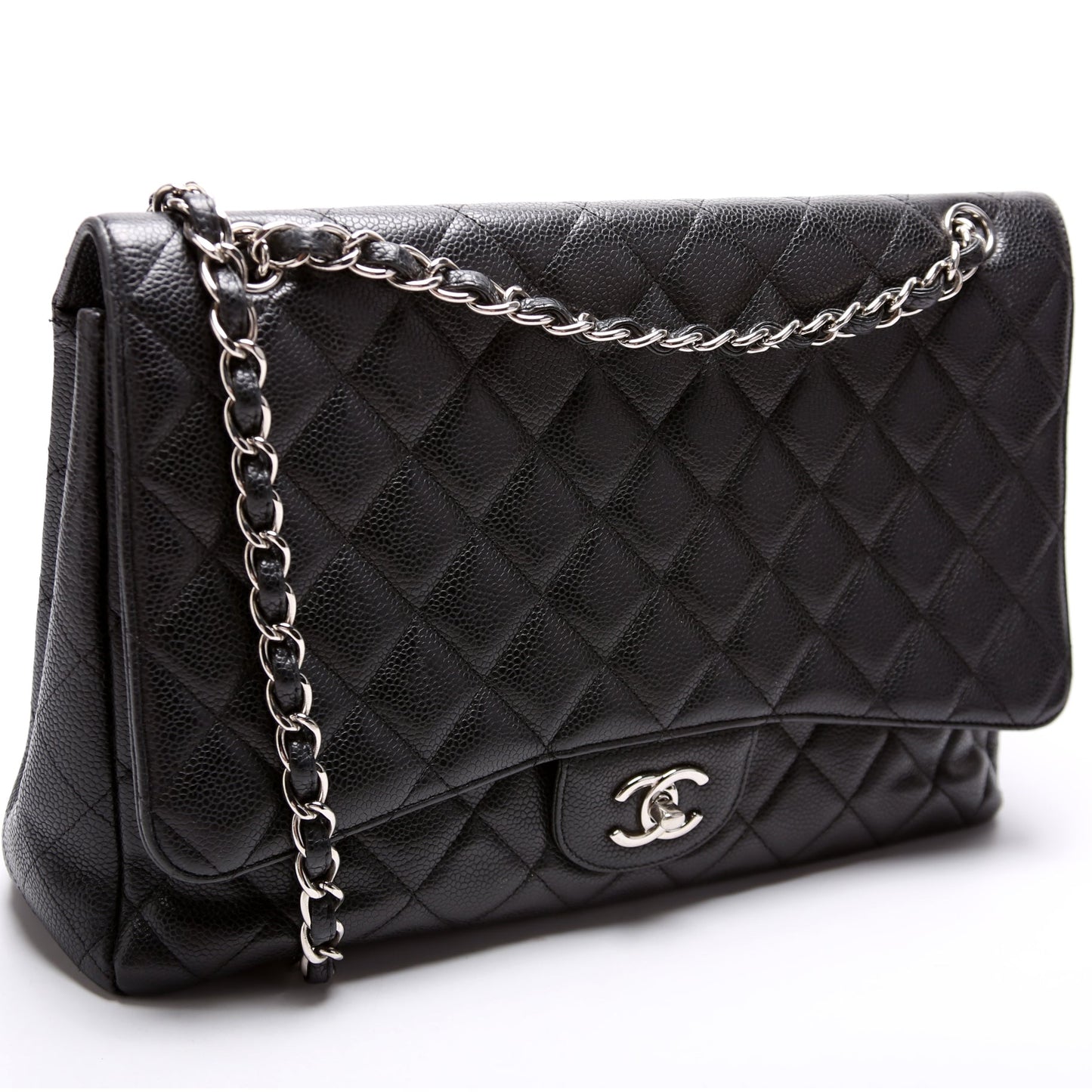Chanel TRADE Classic Flap Maxi Caviar 14-16M Bag