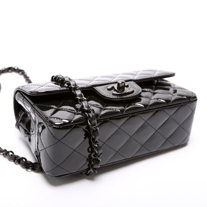 Chanel Classic Flap Mini Rectangle Patent 32M+ Bag